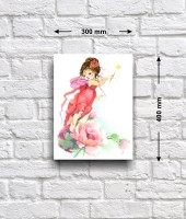 Постер - репродукция «Цветочная фея Розетта», 30 см х 40 см
