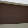 Ворота секционные серии RSD01SС, ширина 2750 мм, высота 2390 мм, коричневые RAL 8017, фактура доска