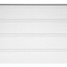 Ворота секционные серии Trend, ширина 2500 мм, высота 2250 мм, белые, фактура S-Гофр